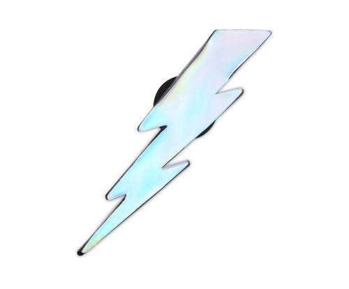 Iridescent Lightning Bolt