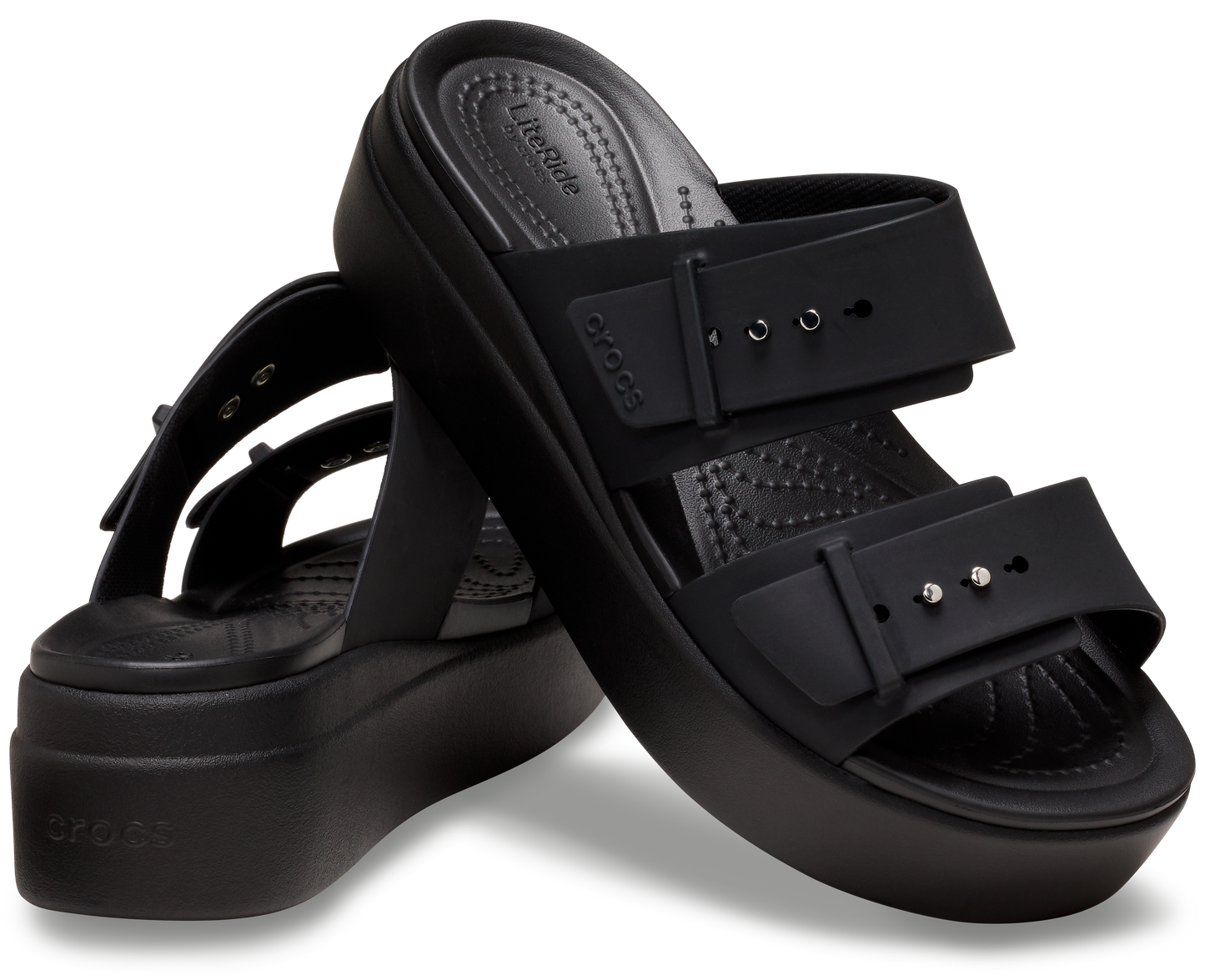 Brooklyn Buckle Low Wedge
