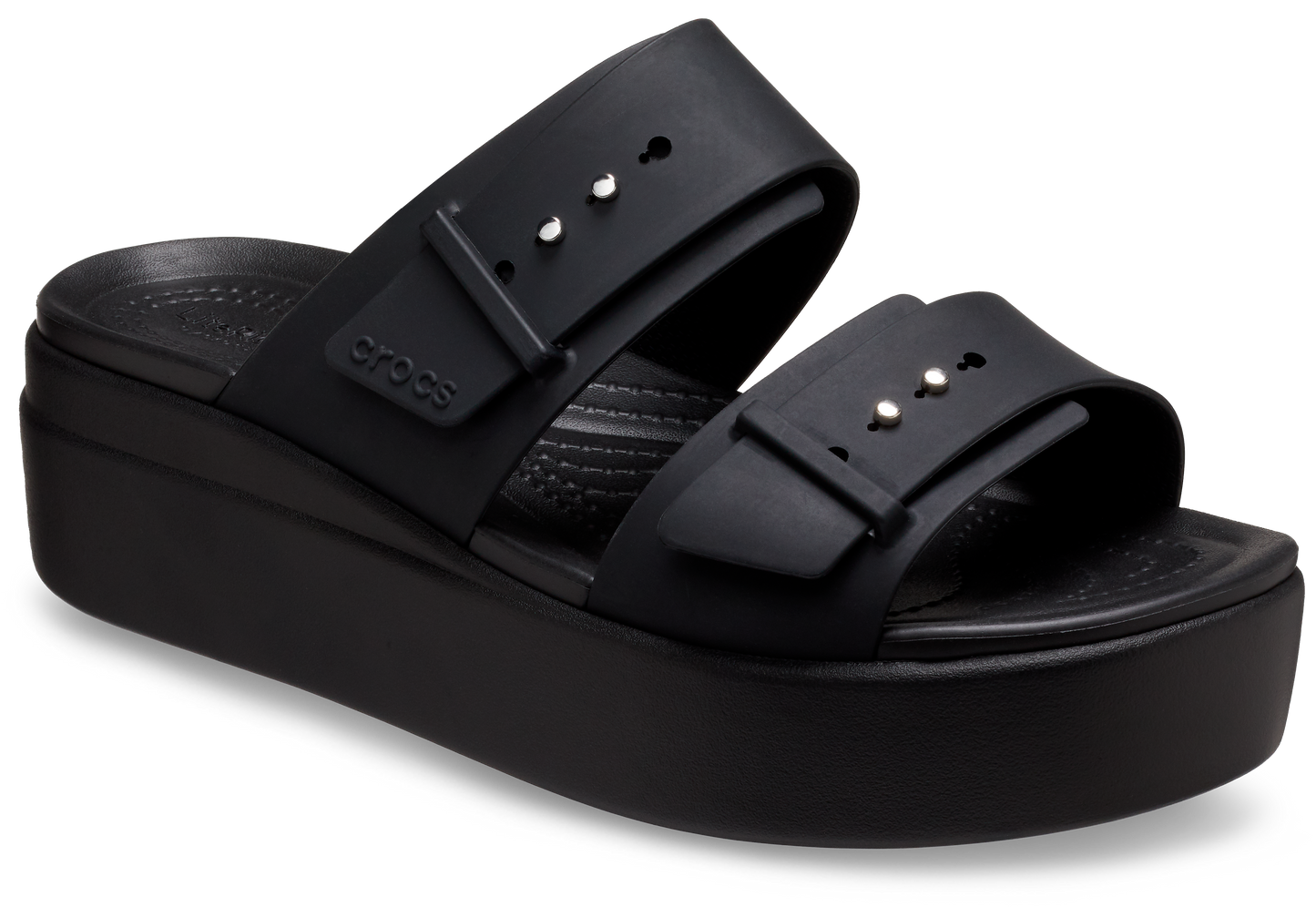Brooklyn Buckle Low Wedge