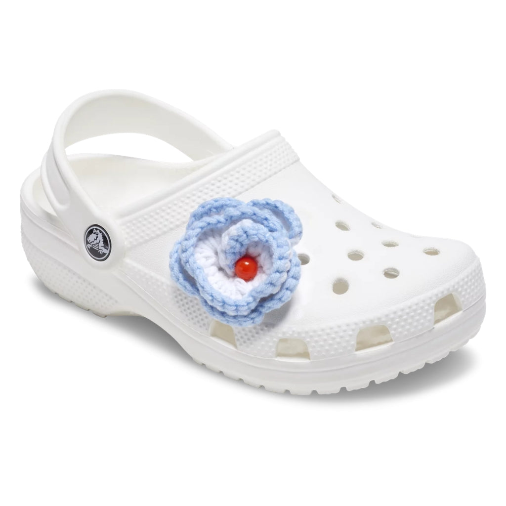Light Blue Crochet Floral