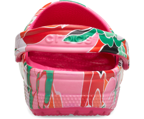 Classic Woodcut Floral Clog Kids