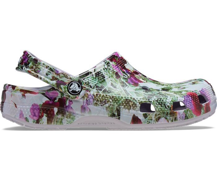 Classic Photoreal Floral Clog