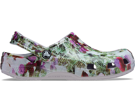 Classic Photoreal Floral Clog
