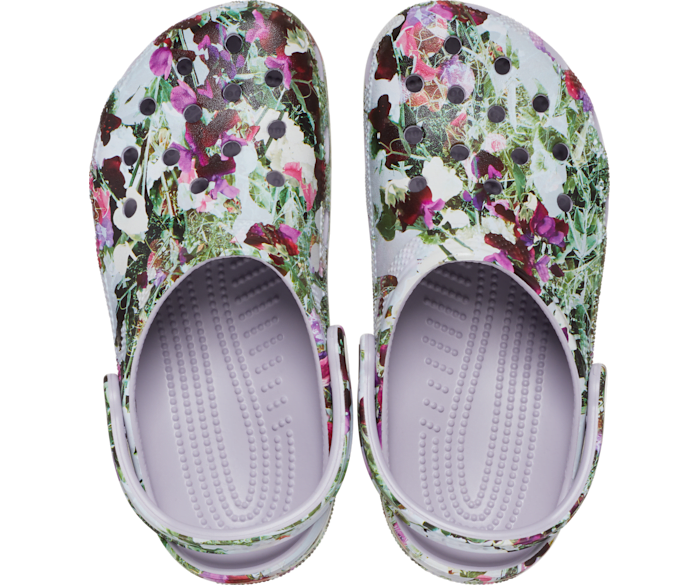 Classic Photoreal Floral Clog