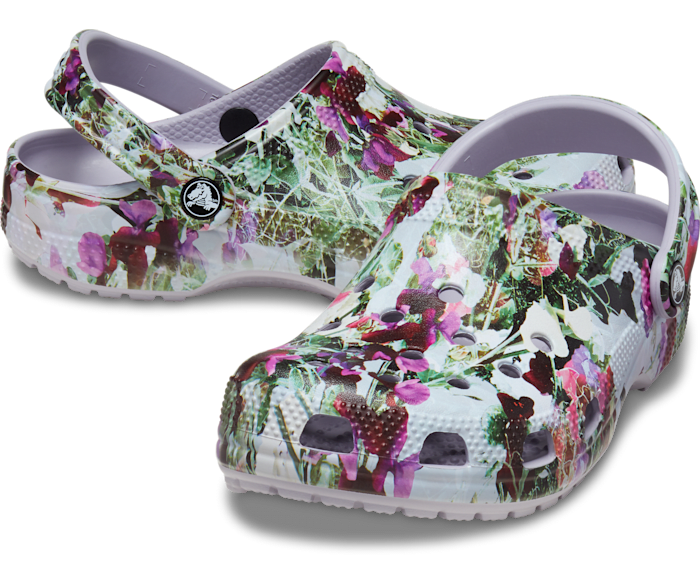 Classic Photoreal Floral Clog