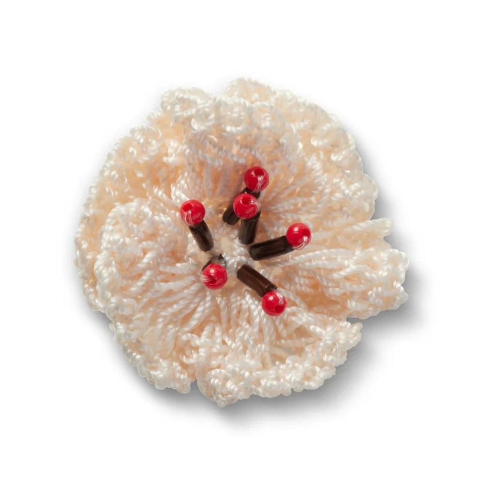 White Crochet Floral