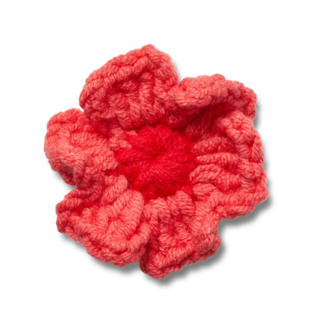 Pink Crochet Flower