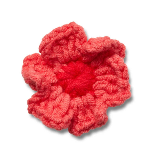 Pink Crochet Flower