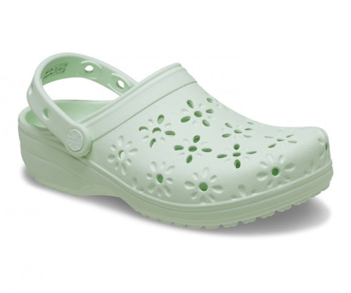 Classic Floral Cut-Out Clog