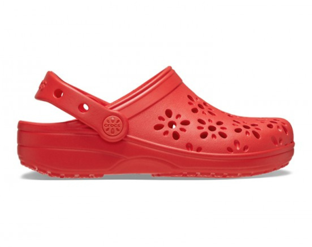 Kids' Classic Floral Cut Out Clog