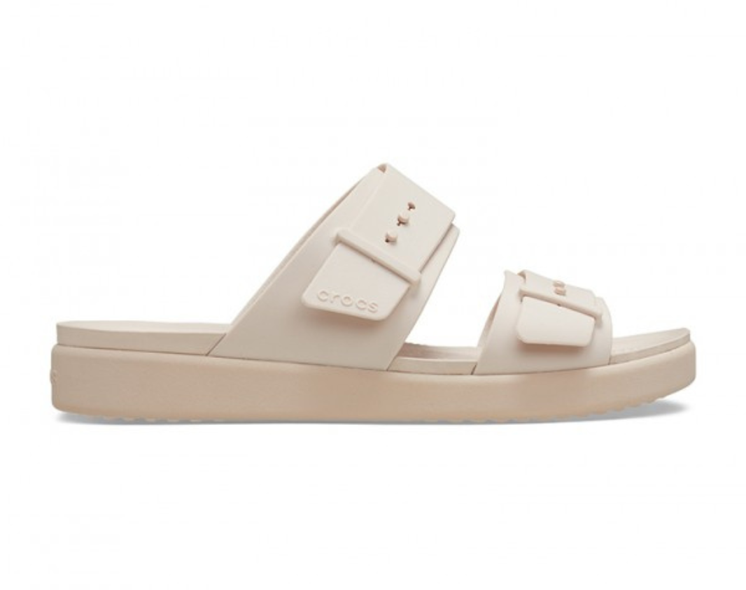 Brooklyn Cork Low Wedge Sandal