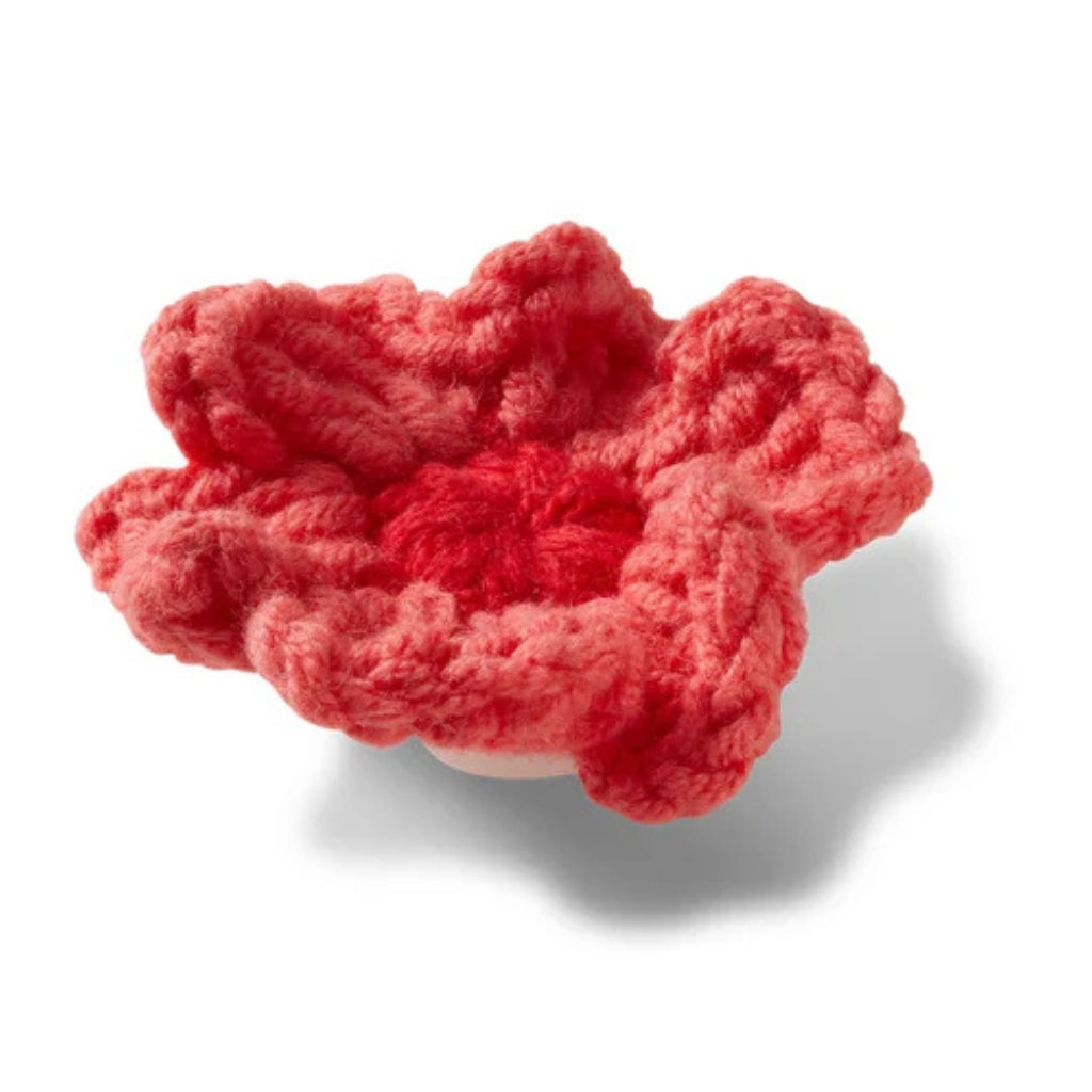 Pink Crochet Flower