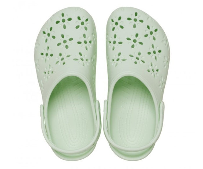 Classic Floral Cut-Out Clog