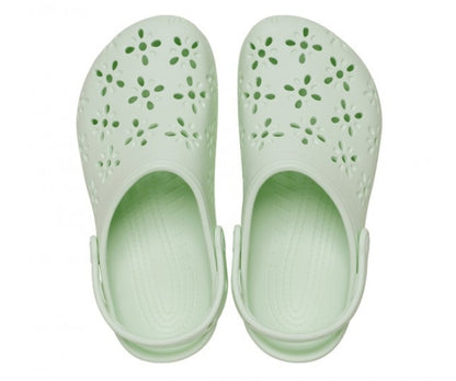 Classic Floral Cut-Out Clog