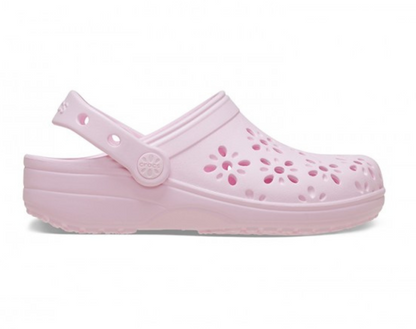 Kids' Classic Floral Cut Out Clog