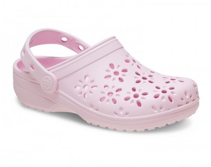 Kids' Classic Floral Cut Out Clog