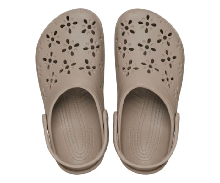 Classic Floral Cut-Out Clog