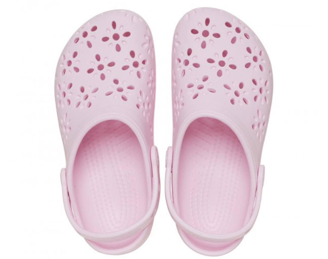 Kids' Classic Floral Cut Out Clog