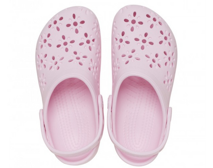 Kids' Classic Floral Cut Out Clog
