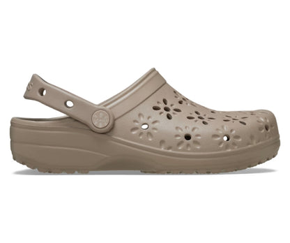 Classic Floral Cut-Out Clog