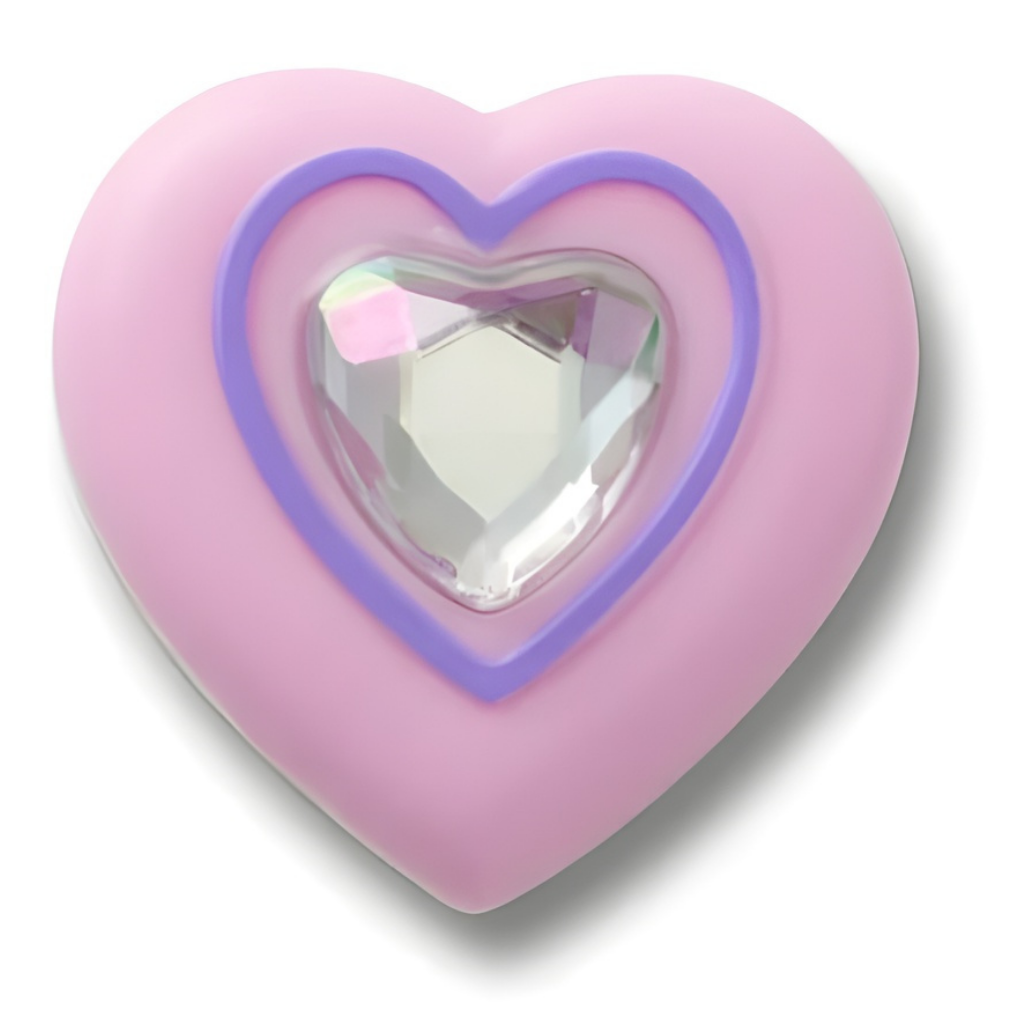 Pink Heart with Gem