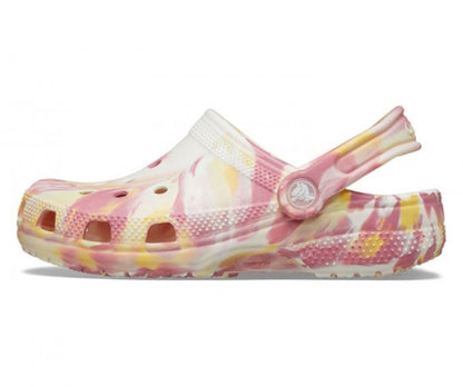 Kids Classic Glow Marbled Clog
