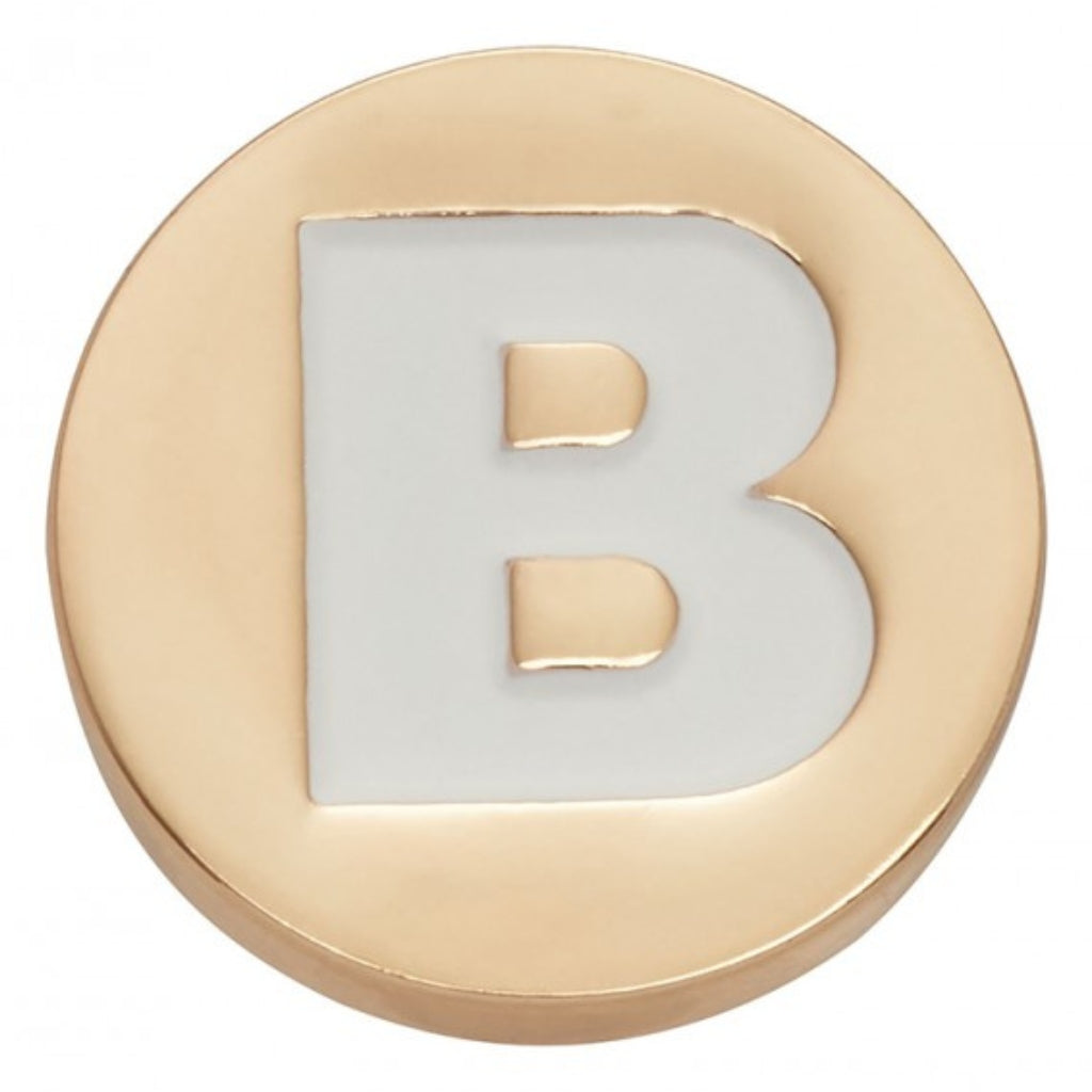 Gold Letter B
