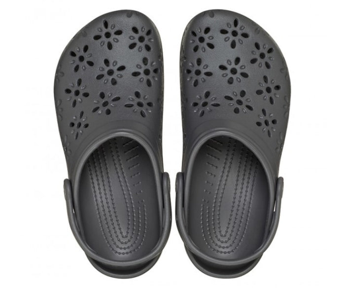 Classic Floral Cut-Out Clog