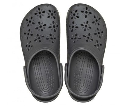 Classic Floral Cut-Out Clog