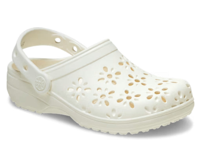 Classic Floral Cut-Out Clog