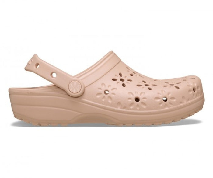 Classic Floral Cut-Out Clog