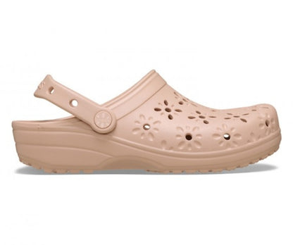Classic Floral Cut-Out Clog