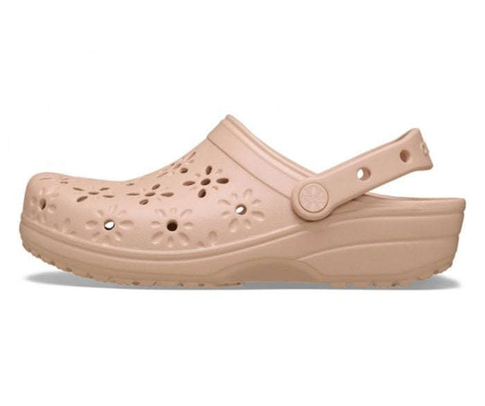 Classic Floral Cut-Out Clog