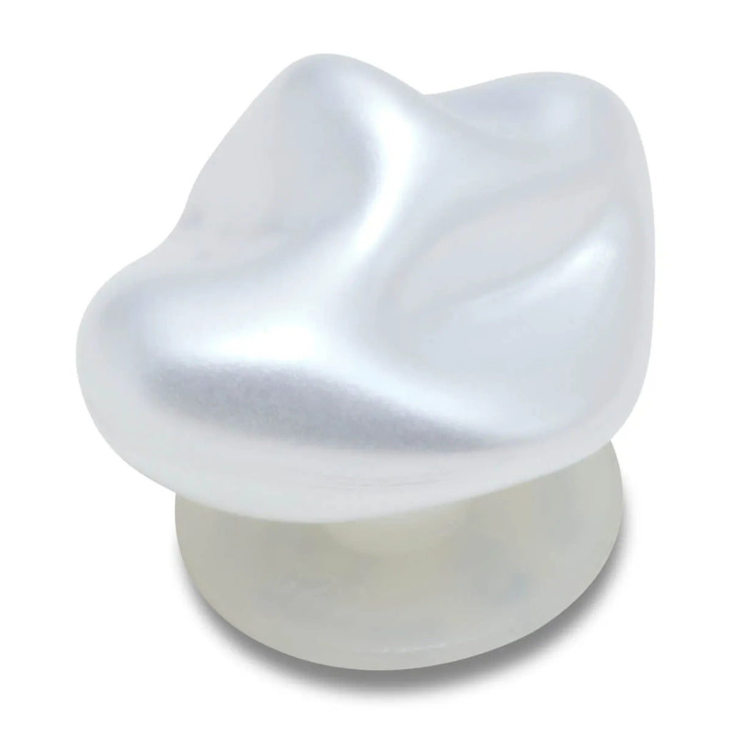 White Square Baroque Pearl