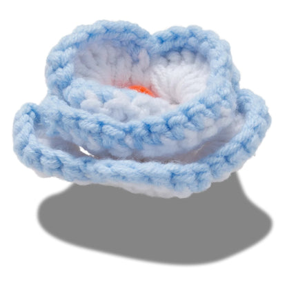 Light Blue Crochet Floral