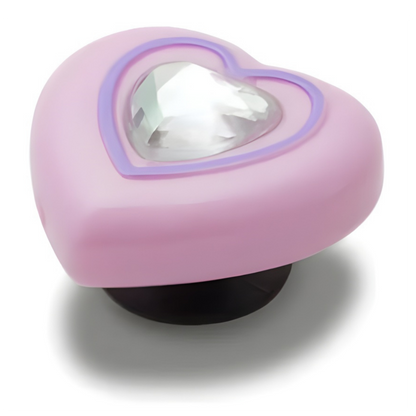 Pink Heart with Gem