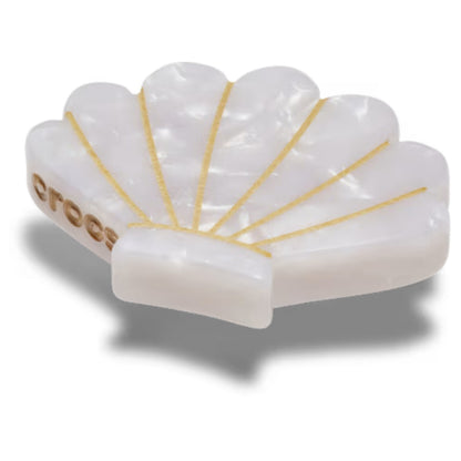 White And Gold Seashell