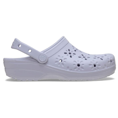 Classic Floral Cut-Out Clog