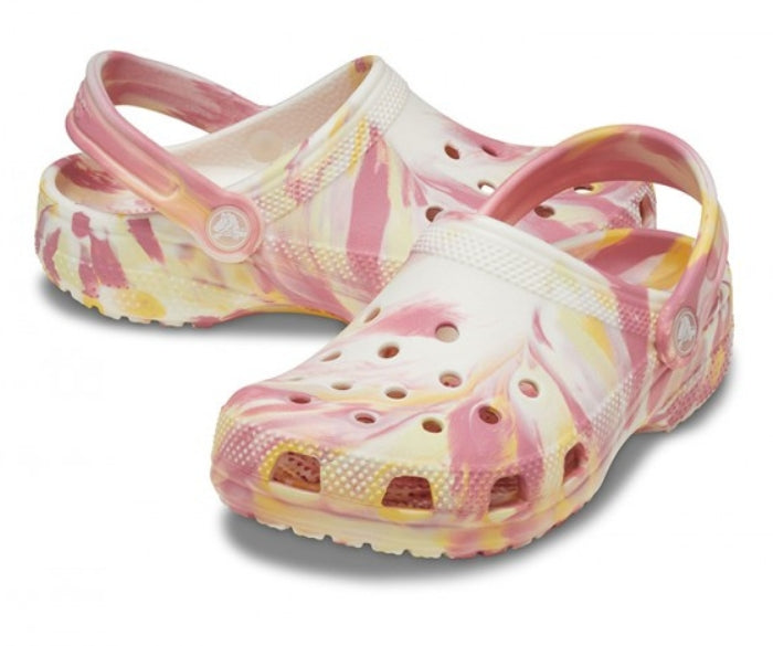 Kids Classic Glow Marbled Clog
