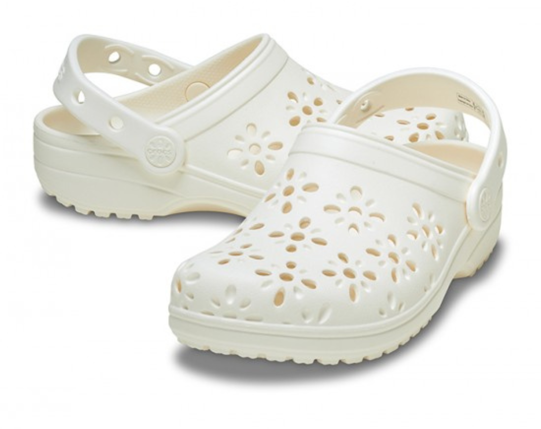 Kids' Classic Floral Cut Out Clog