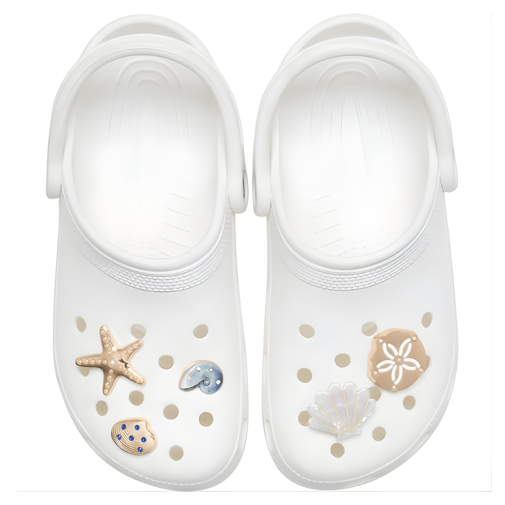 Gold Seashell 5 Pack