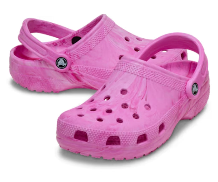 Kids Classic Watercolor Marbled Clog