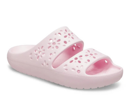 Classic Floral Cut Out Clog