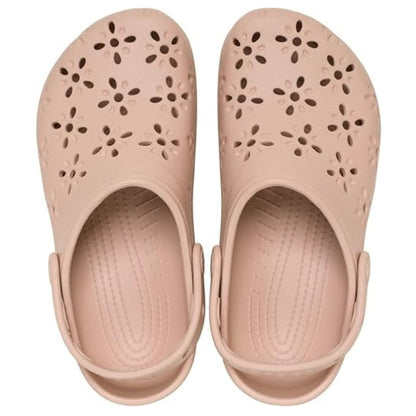 Classic Floral Cut-Out Clog