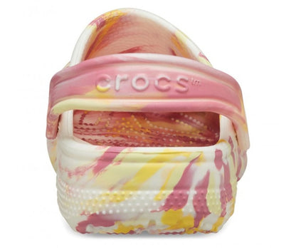 Kids Classic Glow Marbled Clog