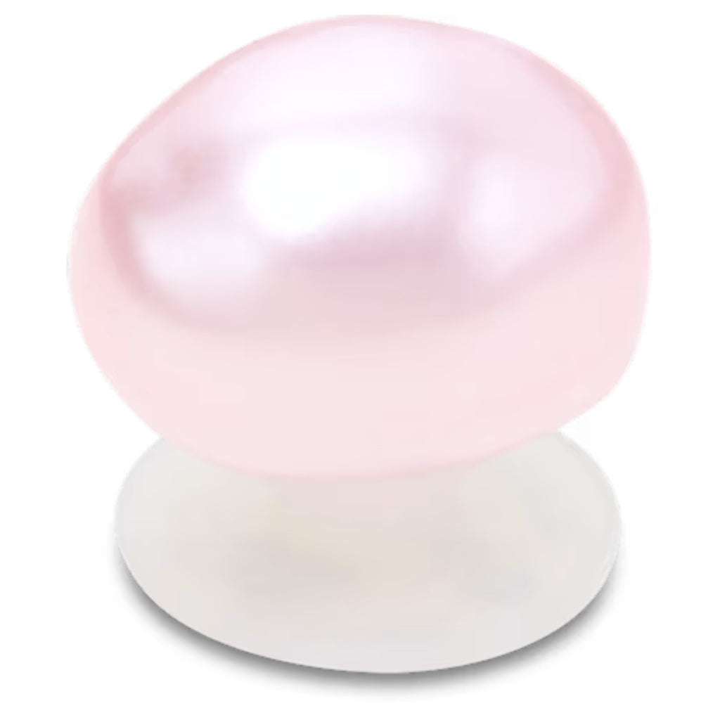Pink Oval Baroque Pearl