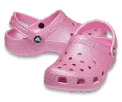 Kids' Classic Glitter Clog