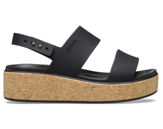 Brooklyn Cork Low Wedge Sandal