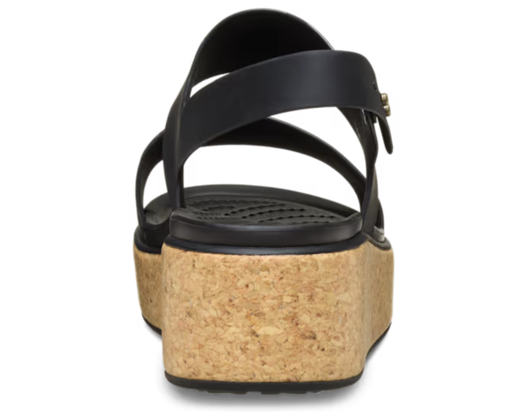 Brooklyn Cork Low Wedge Sandal
