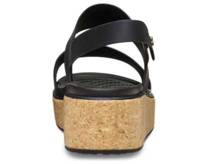 Brooklyn Cork Low Wedge Sandal